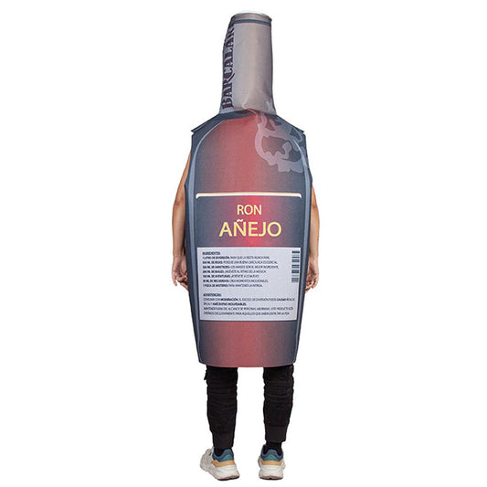 Fato de Garrafa de Rum Envelhecido adulto