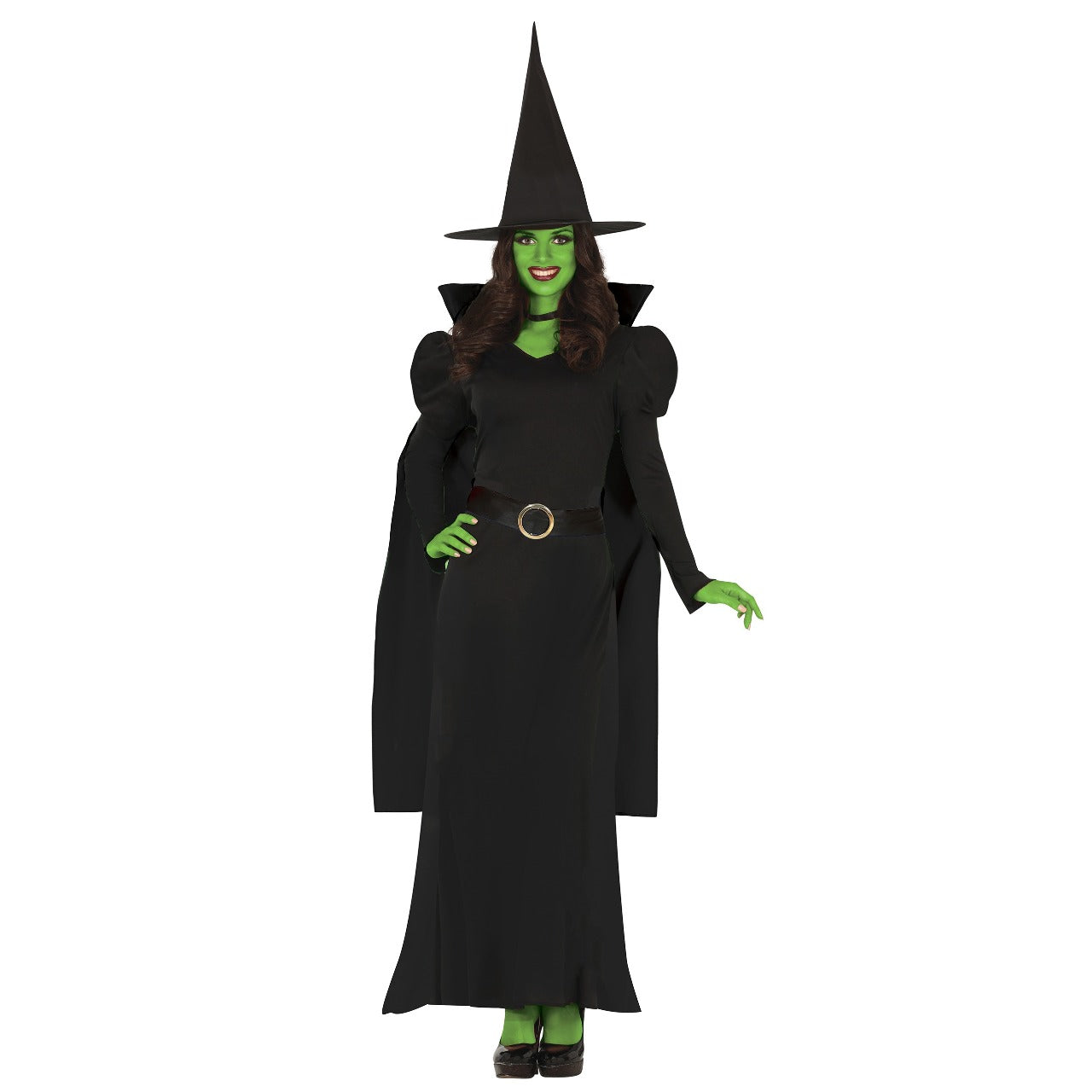 Fato de Bruxa Elphaba Thropp para mulher