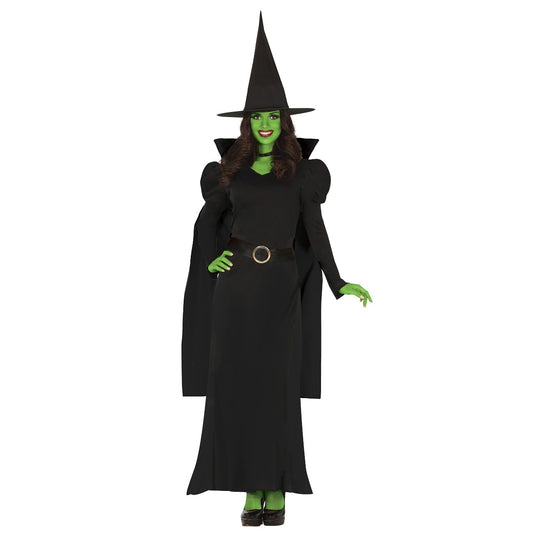 Fato de Bruxa Elphaba Thropp para mulher