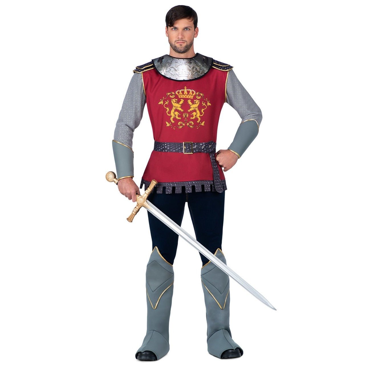 Fato de Cavaleiro Medieval de Luxo para homem