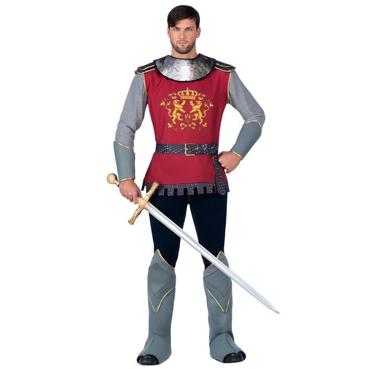 Fato de Cavaleiro Medieval de Luxo para homem
