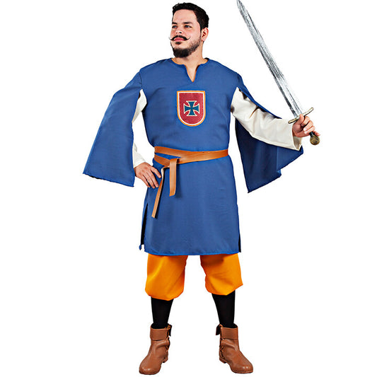Fato de Cavaleiro Medieval Escudeiro para homem