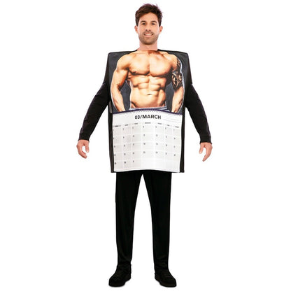 Fato de Calendário sexy Masculino para adultos