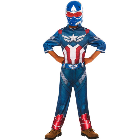 Fato de Capitão América™ BNW Classic infantil