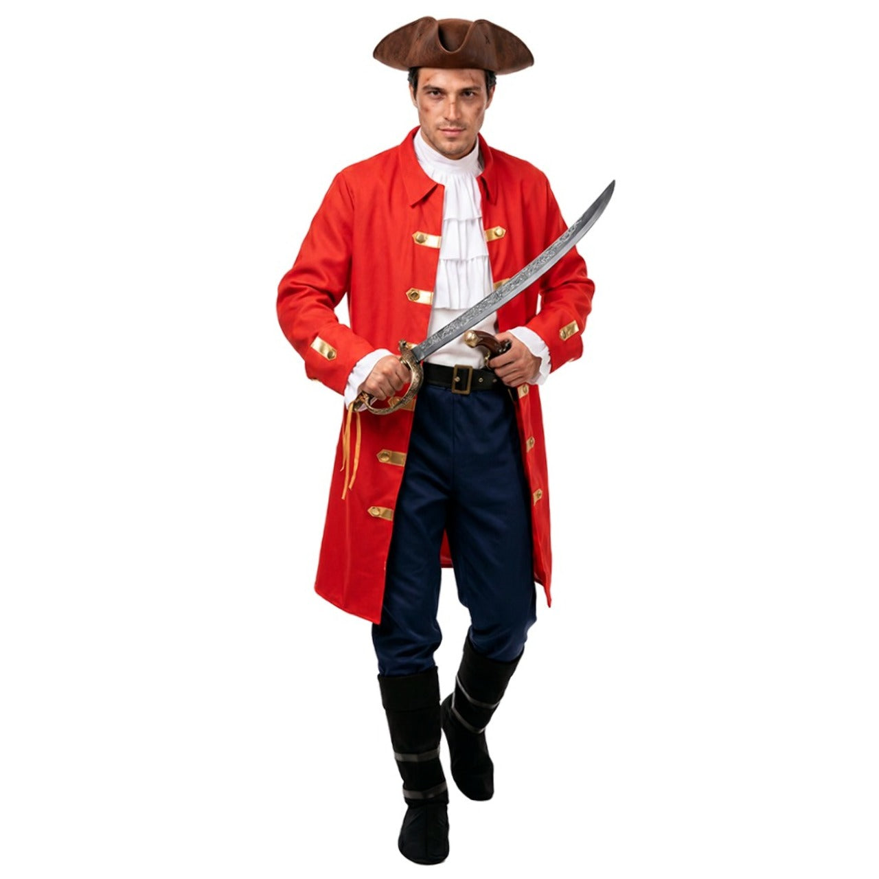 Fato de Capitão Pirata para Adulto