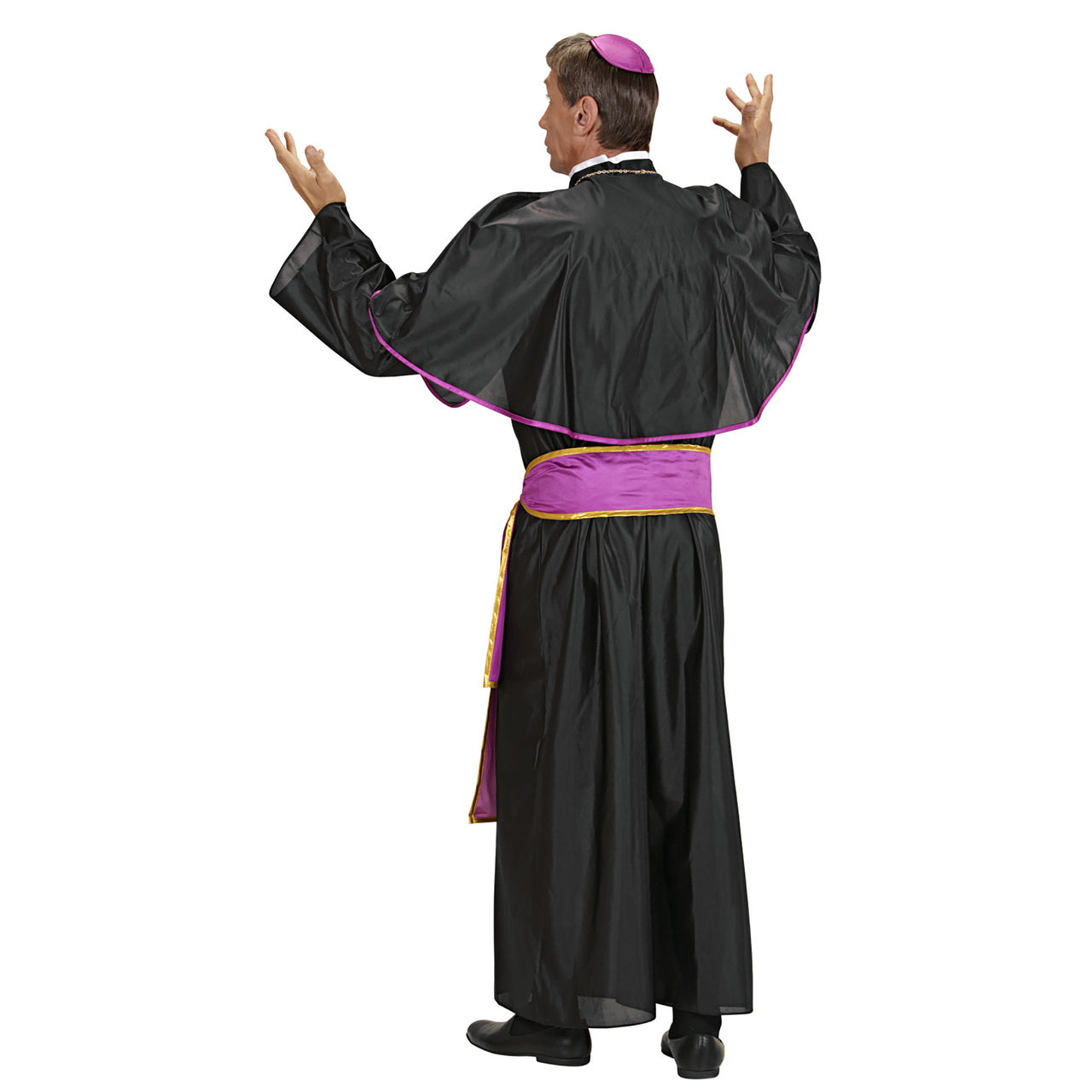 Fato de Cardeal da Igreja para adulto