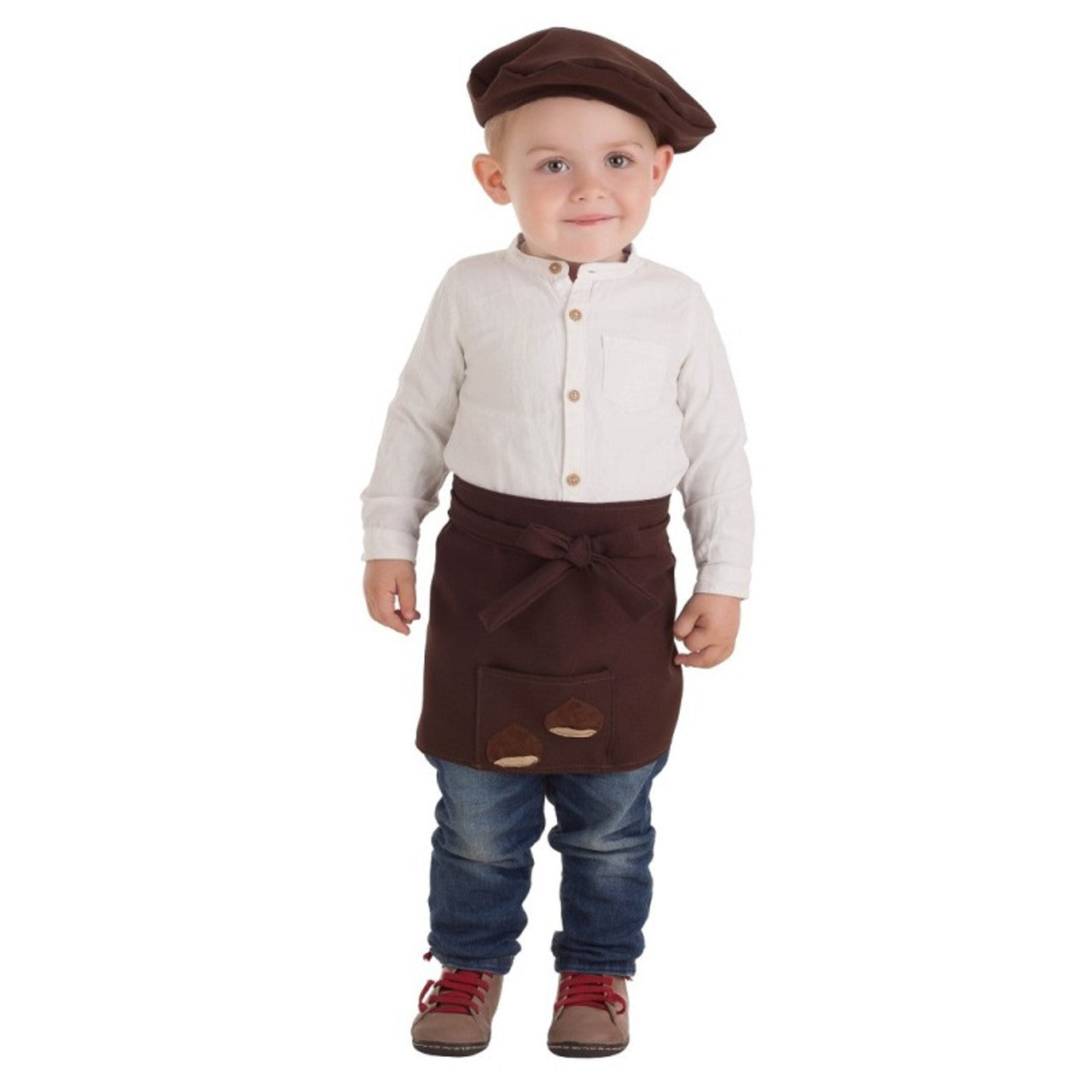 Fato de Castanheiro Babete para bebé