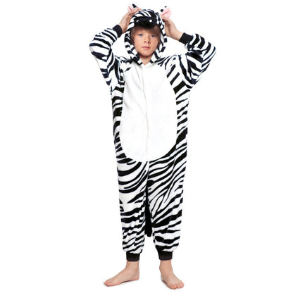 Fato de Zebra com Capuz infantil