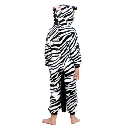 Fato de Zebra com Capuz infantil