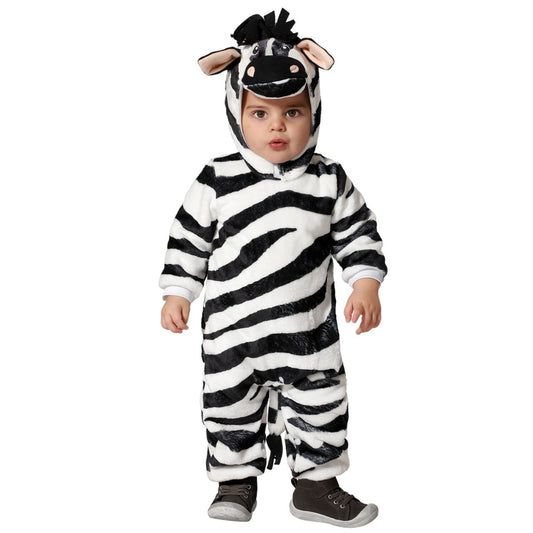 Fato de Zebra Riscas para bebé