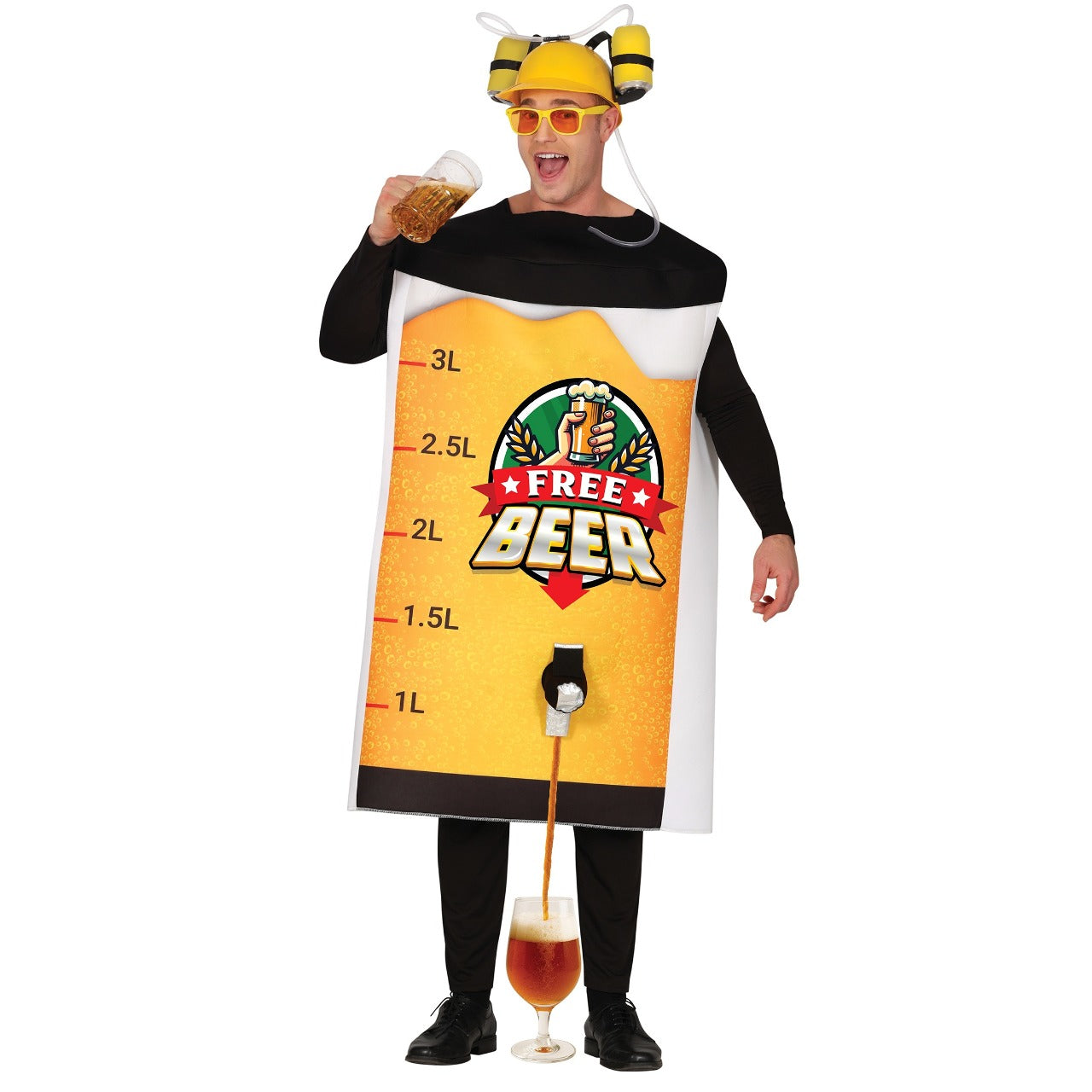 Fato de Distribuidora de Cerveja para adulto