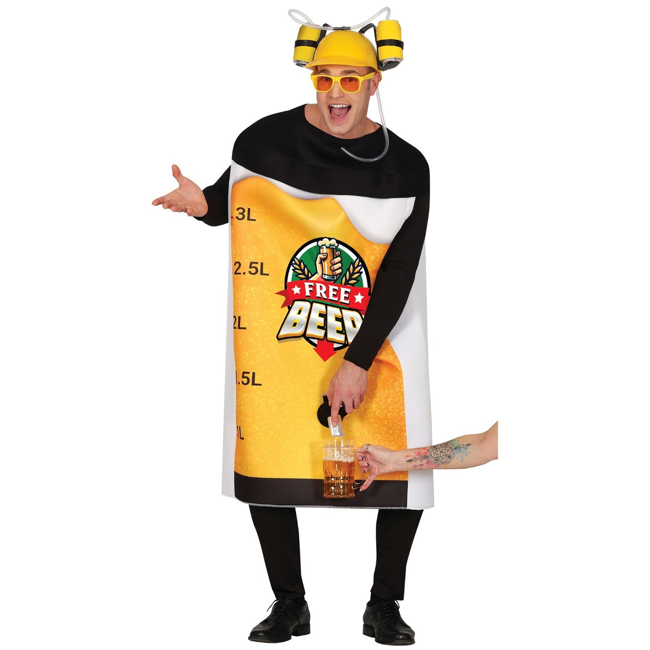 Fato de Distribuidora de Cerveja para adulto