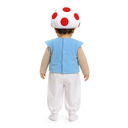 Fato de Cogumelo Toad para bebé
