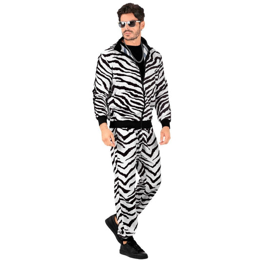 Fato de Treino Zebra dos Anos 80 para adulto