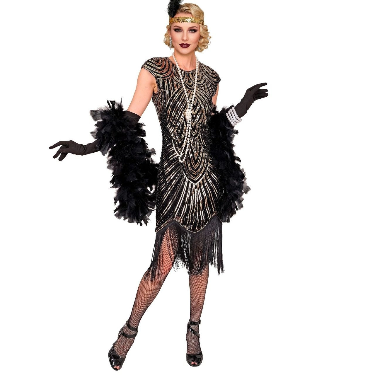 Fato de Charleston Gatsby para mulher