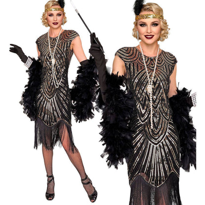 Fato de Charleston Gatsby para mulher