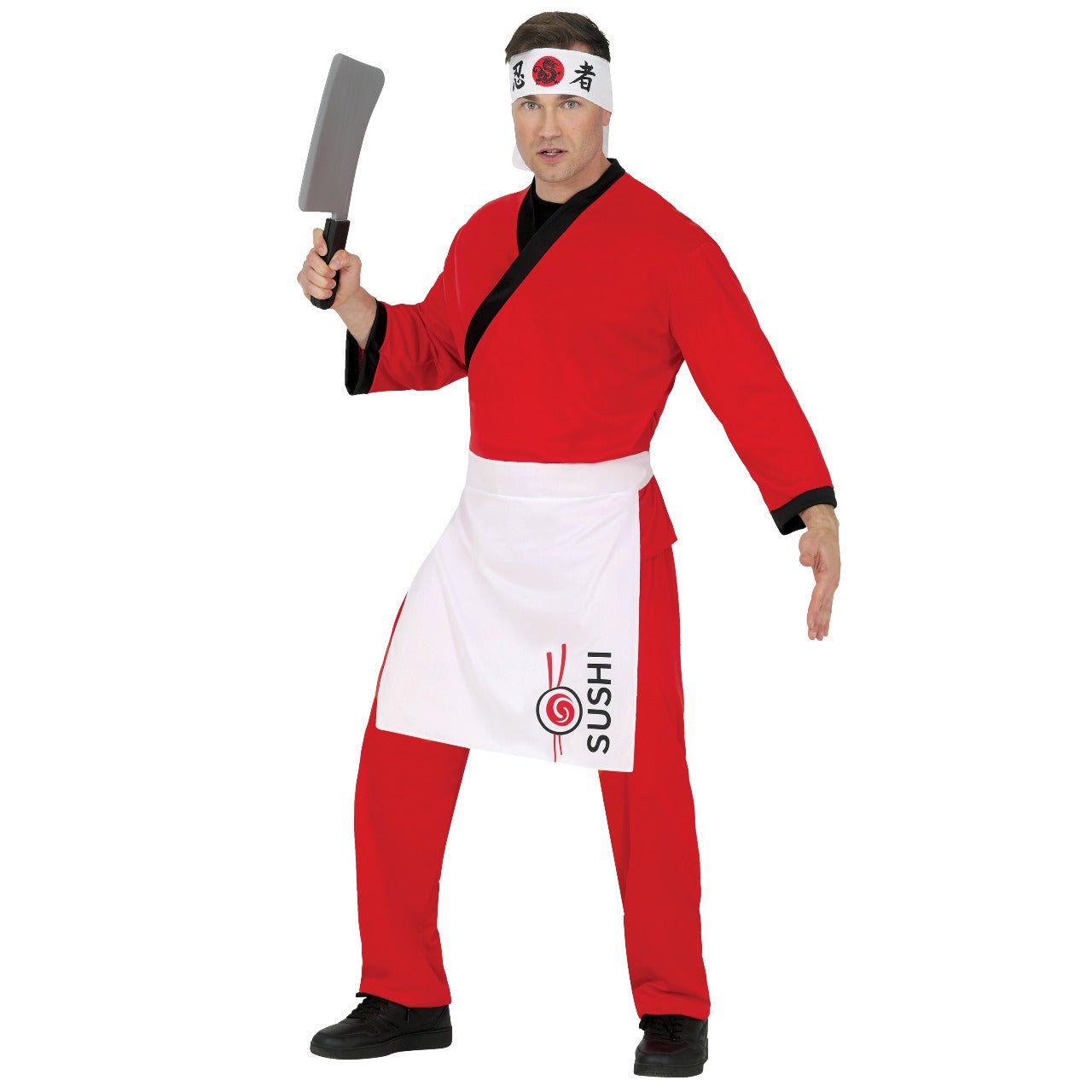 Fato de Chef Sushi para adulto