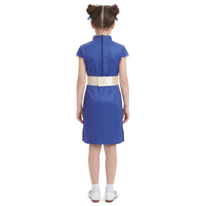 Fato de China Chun-Li Street Fighter para menina