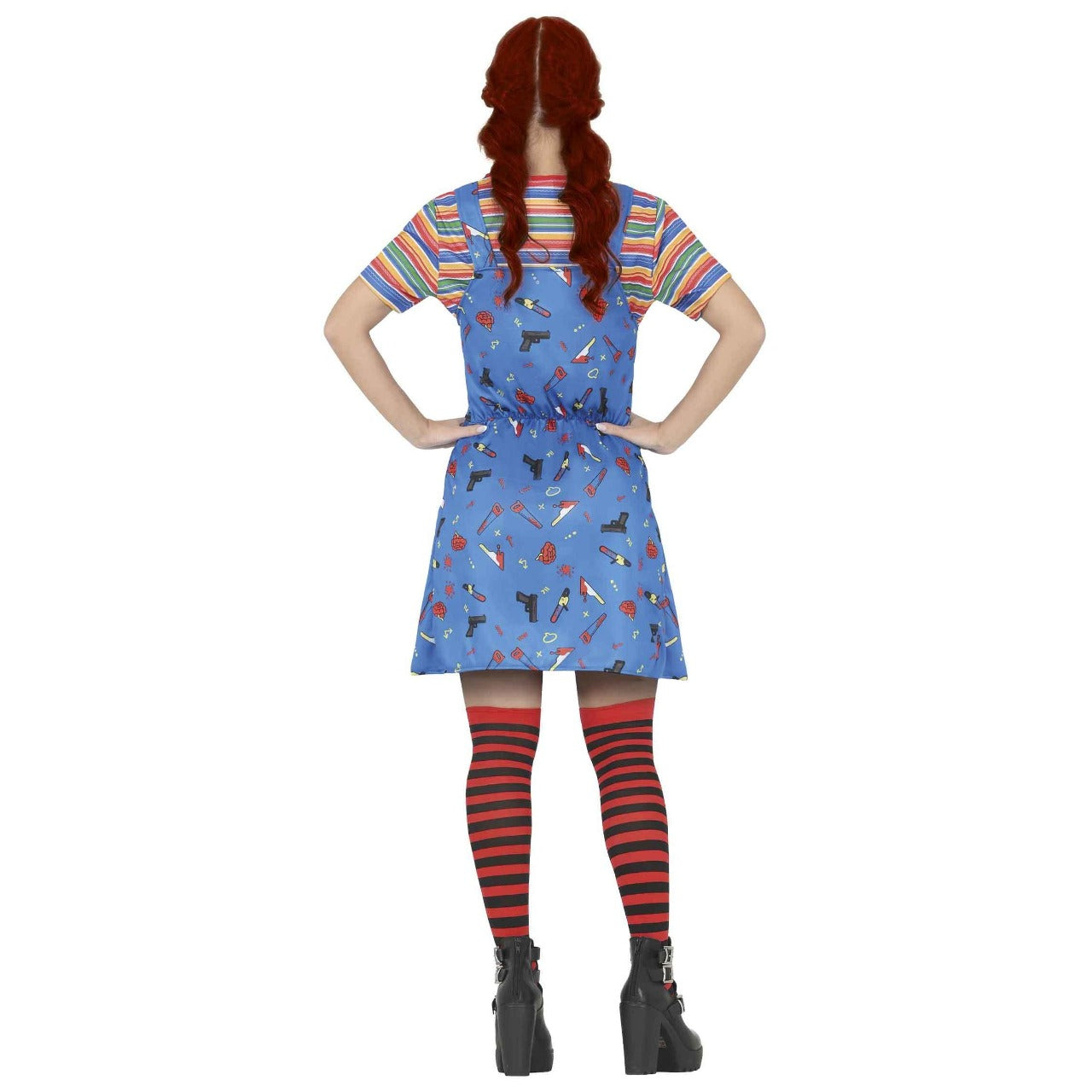 Fato de Chucky Maligna para mulher