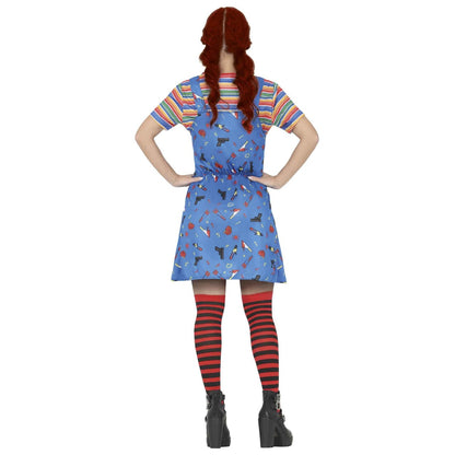 Fato de Chucky Maligna para mulher