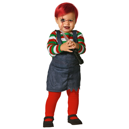 Fato de Chucky Possuído para bebé