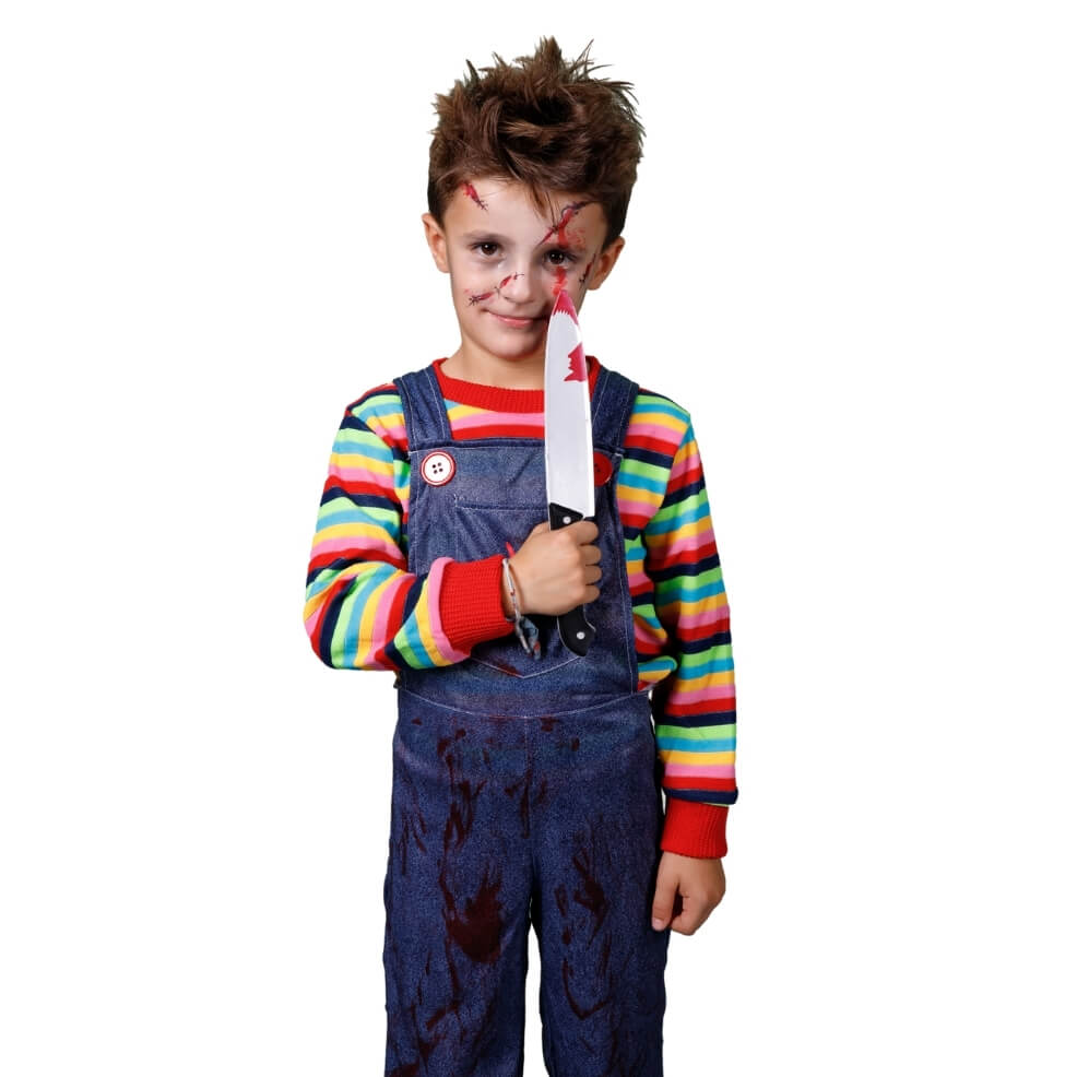 Fato de Naughty Chucky para menino