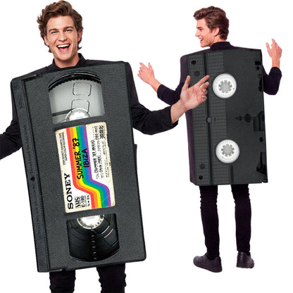 Fato de Cassete VHS para adulto