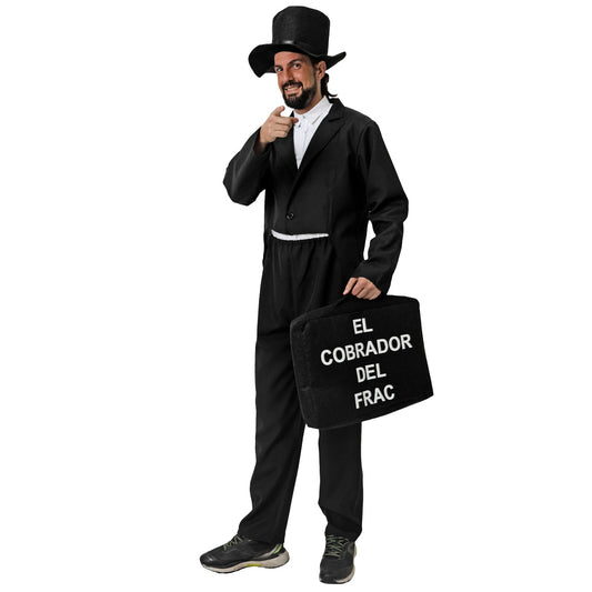 Fato de Cobrador de Dívidas de Fraque para homem 