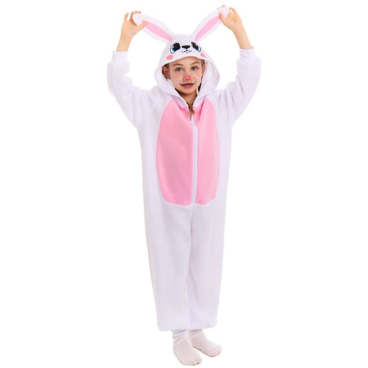Fato de Coelho Branco para infantil