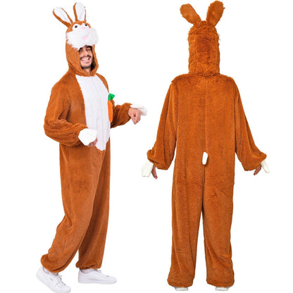 Fato de Coelho Peluche para adulto