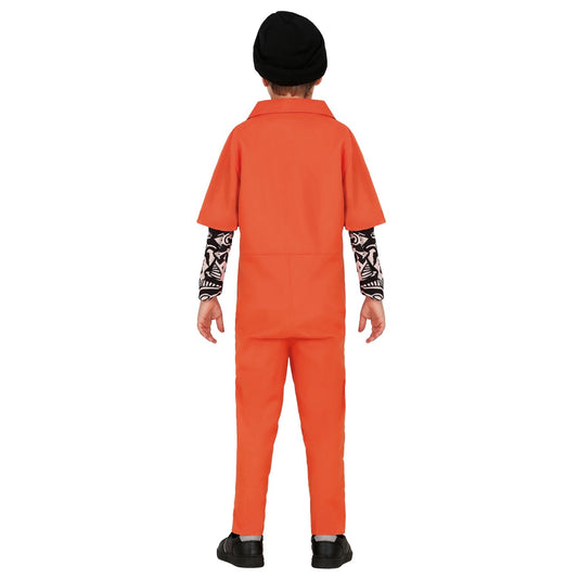 Fato de Convicto Americano com Tatuagem infantil
