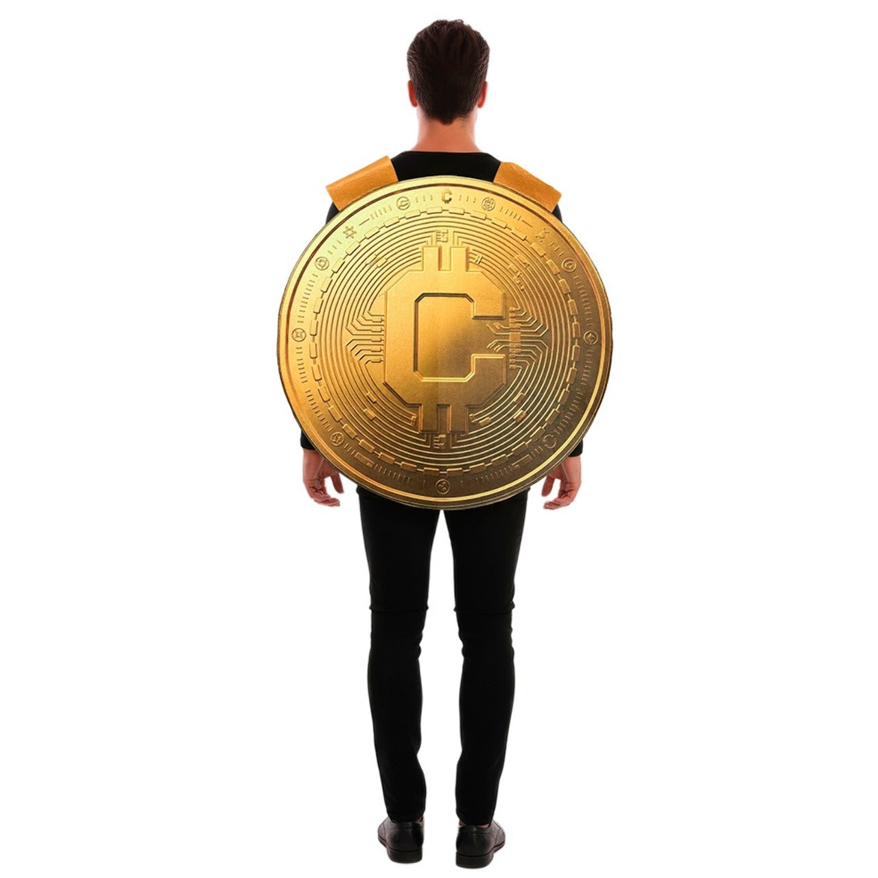 Fato de Criptomoeda para adulto
