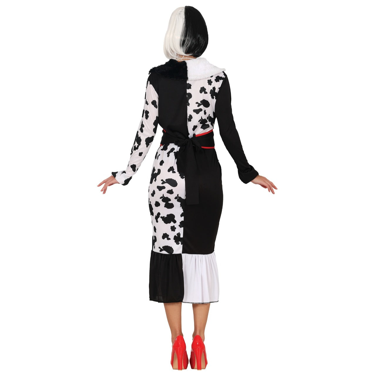 Fato de Cruella Lady para mulher