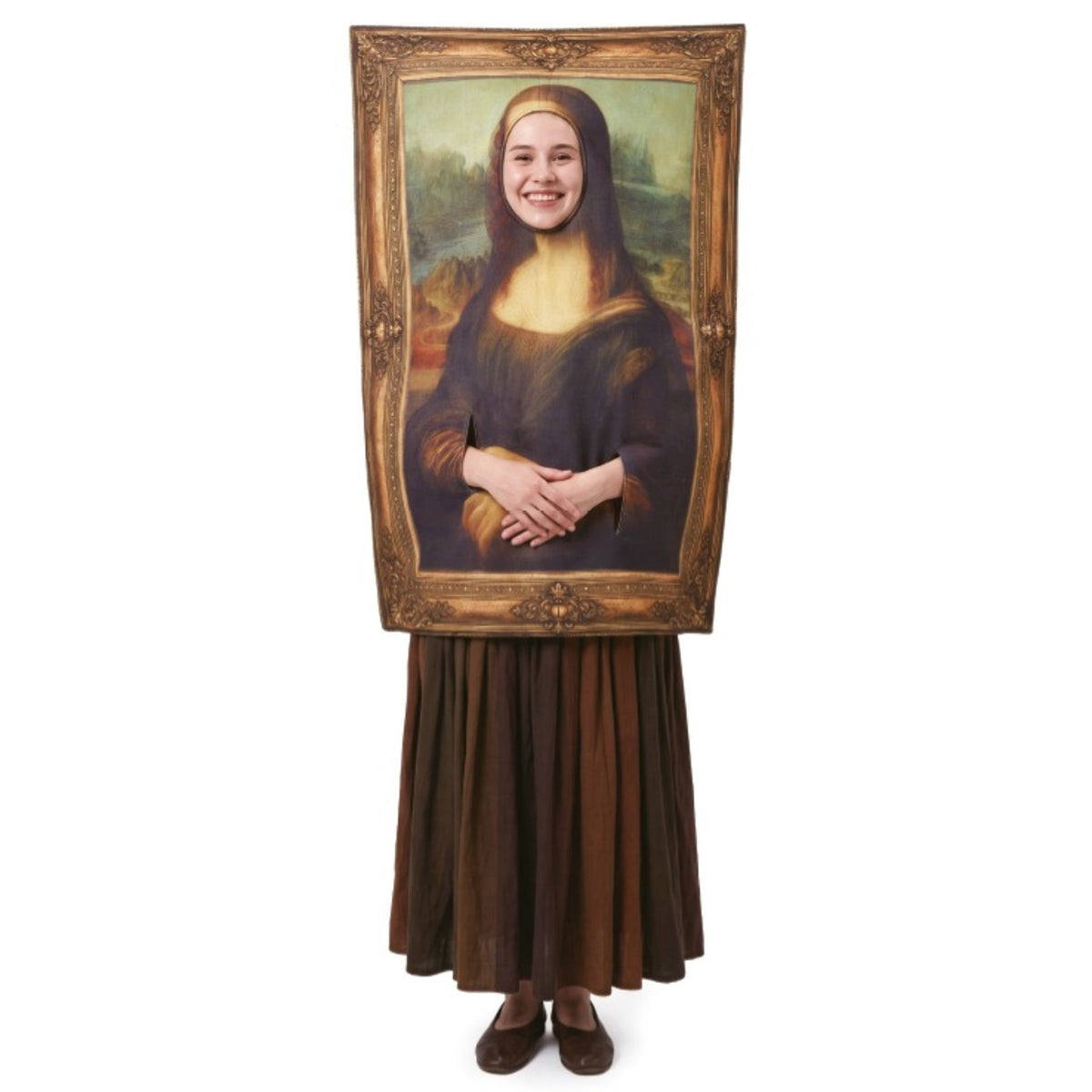 Fato de Quadro Monalisa para adulto