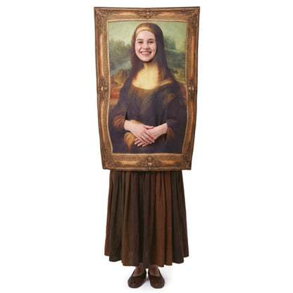 Fato de Quadro Monalisa para adulto