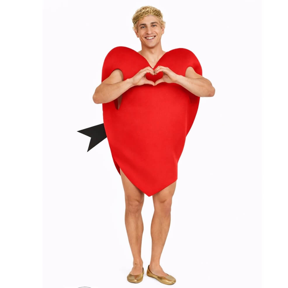 Fato de Cupido Vermelho para homem