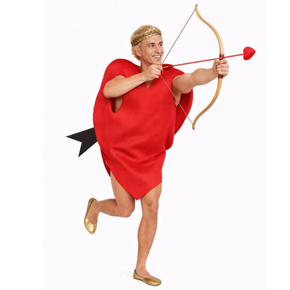 Fato de Cupido Vermelho para homem
