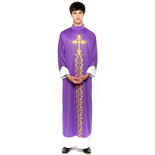 Fato de Padre Capelão para adulto