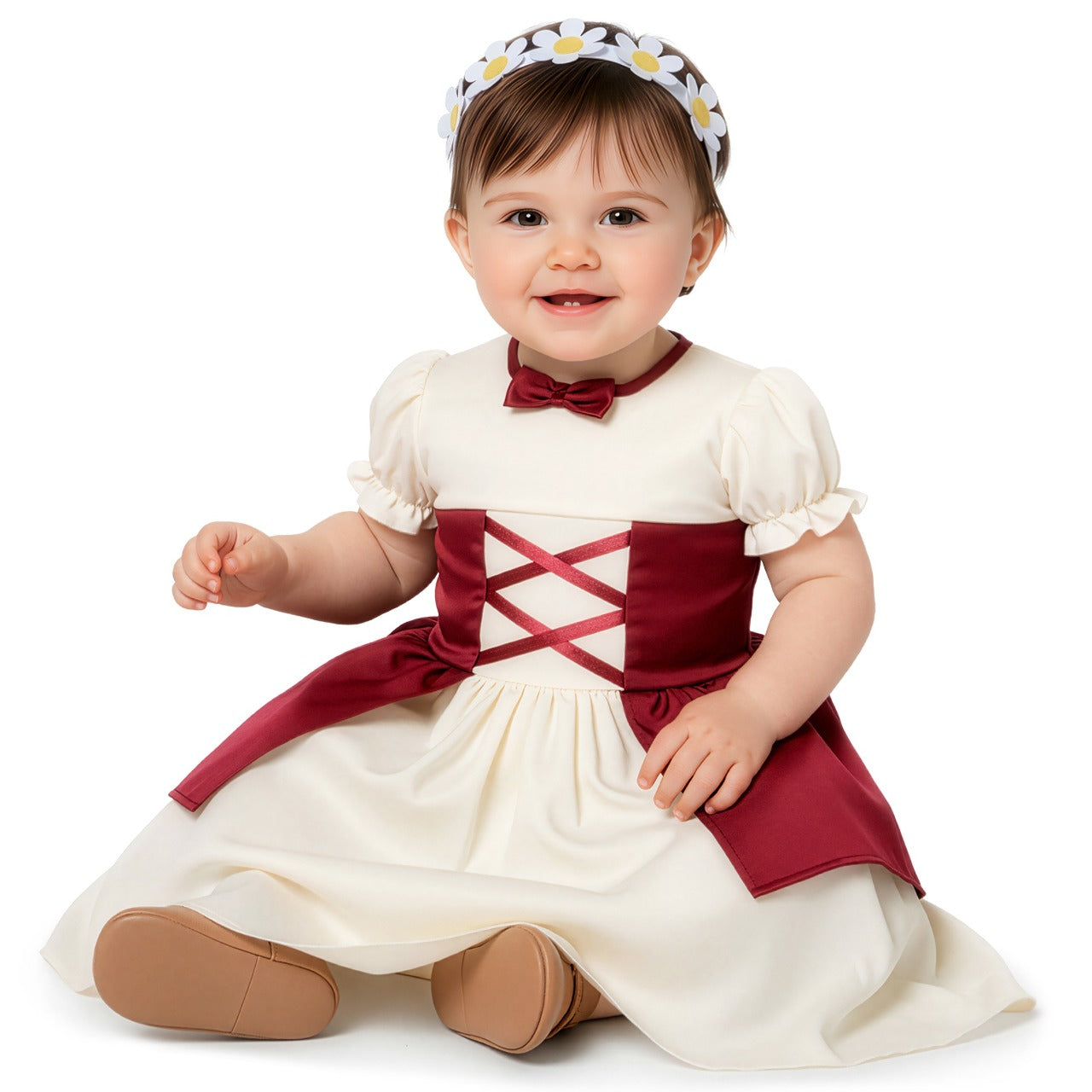 Fato de Dama Medieval Linda para bebé