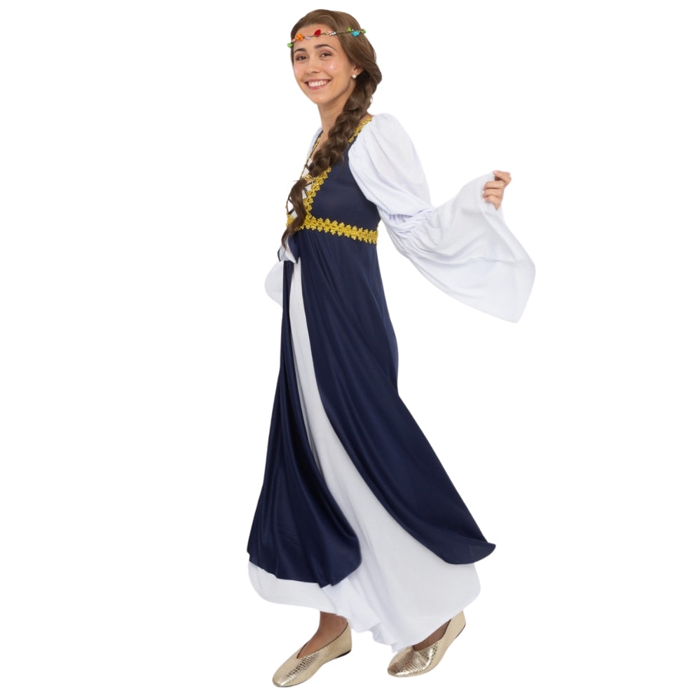 Fato de Dama Medieval Sofia para mulher