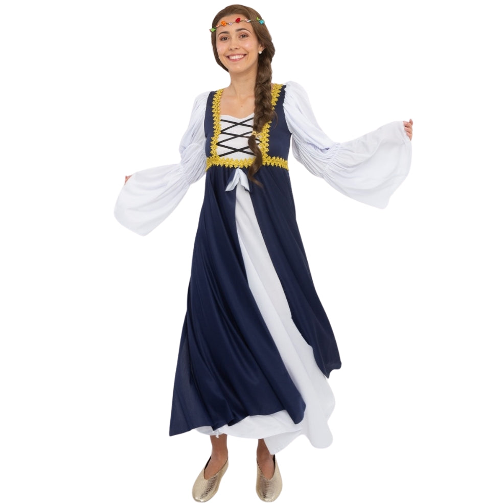 Fato de Dama Medieval Sofia para mulher