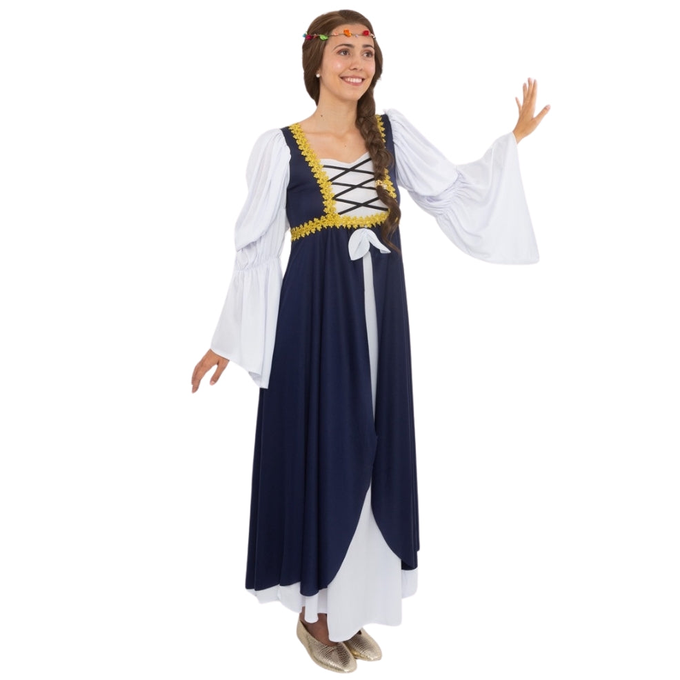 Fato de Dama Medieval Sofia para mulher