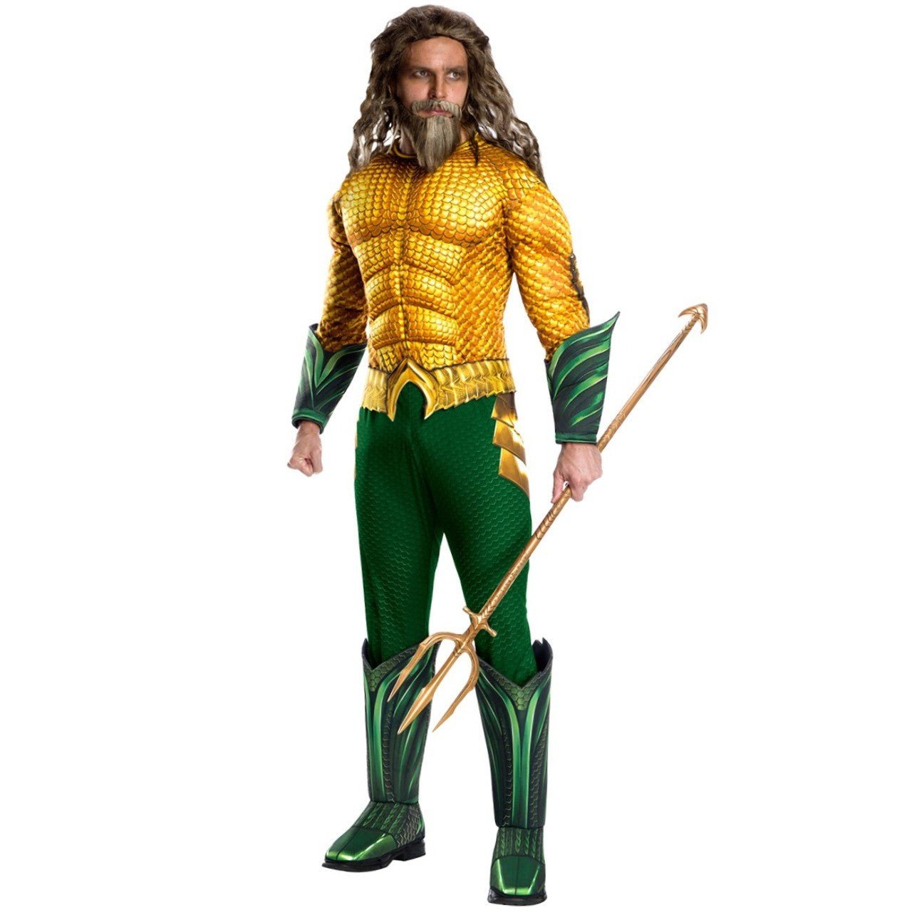 Fato Aquaman™ Deluxe Adulto