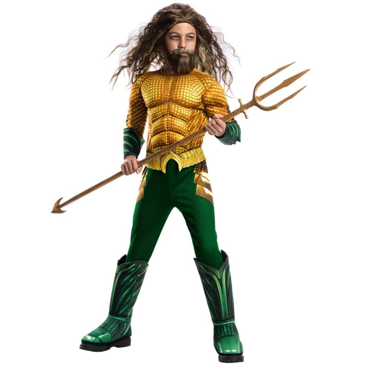 Fato Aquaman™ Deluxe infantil