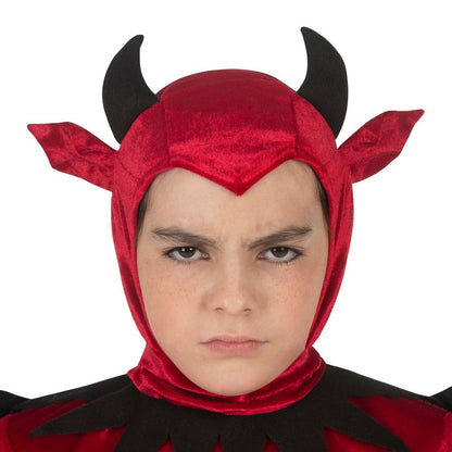 Fato de Diabo Vermelho Asas para criança