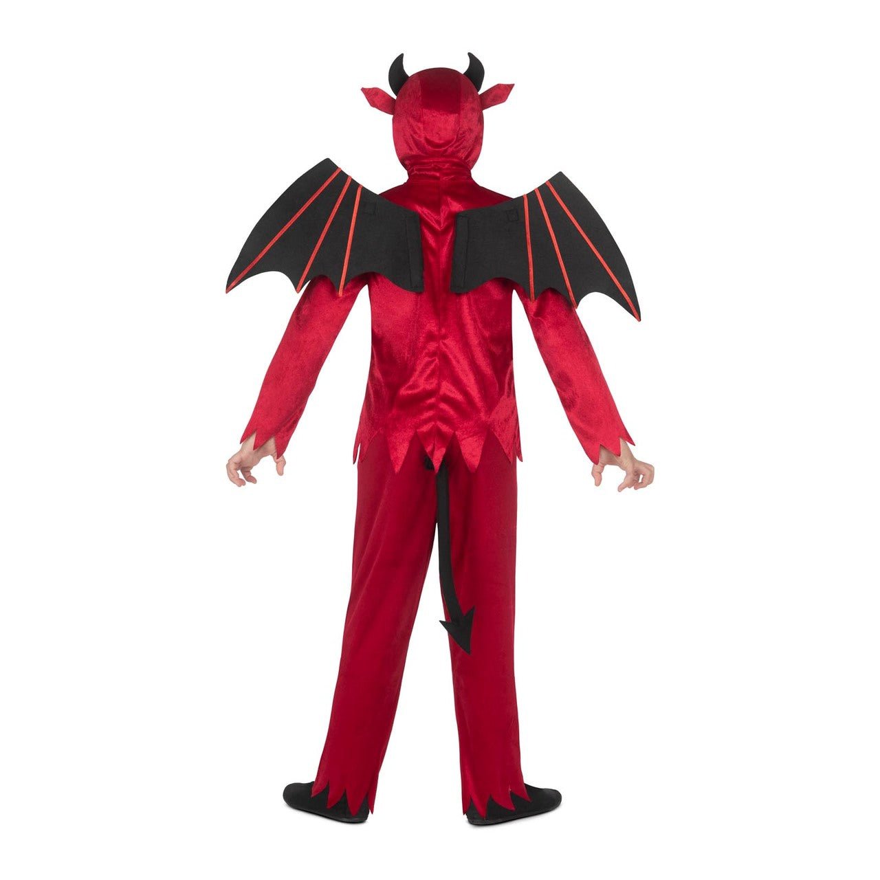 Fato de Diabo Vermelho Asas para criança