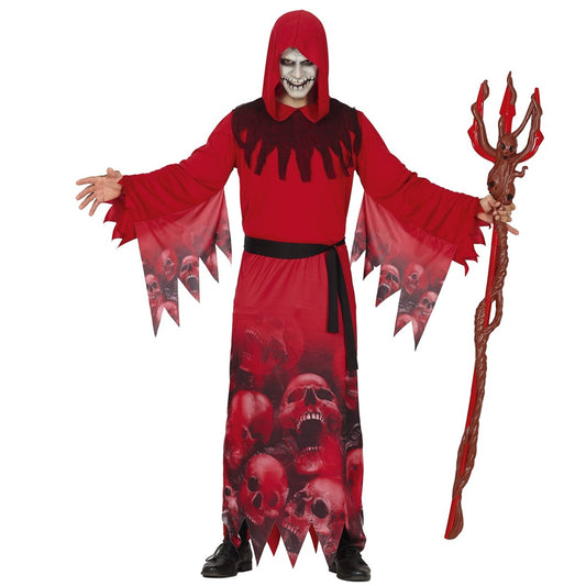 Fato de Diabo da Morte para adulto