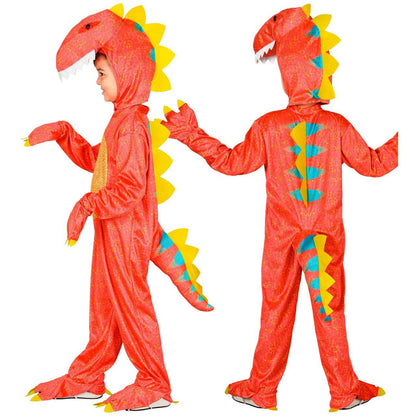 Fato de Dinossauro Colorido infantil