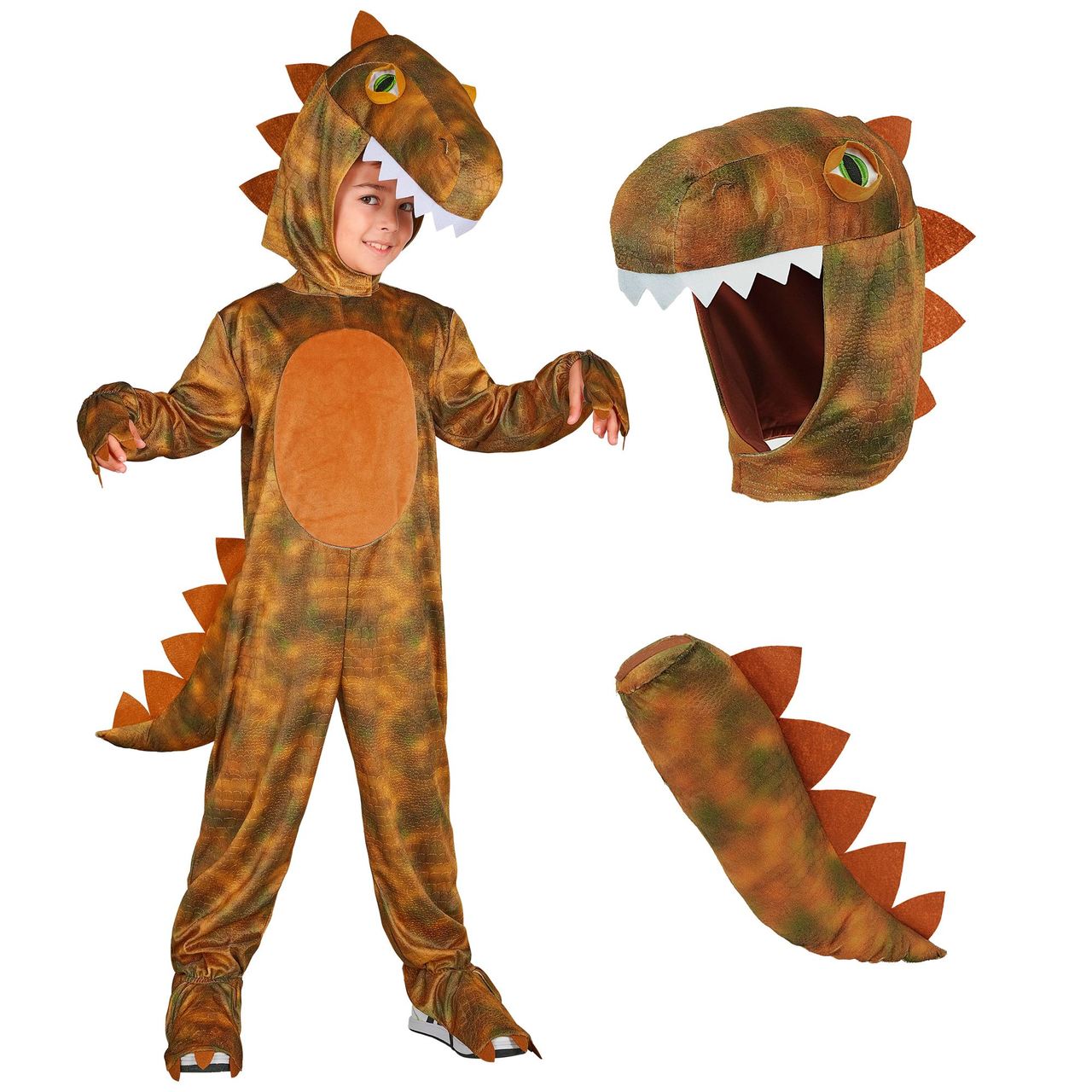 Fato de Dinossauro T-Rex infantil