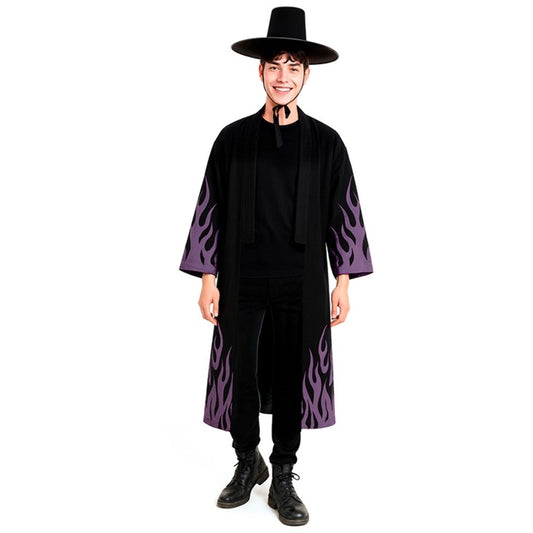 Fato de Demónio K-Pop Jinu Hunters para homem